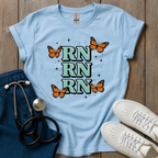 RN And Butterflies T-Shirt