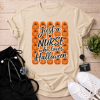 Nurse Who Loves Halloween T-Shirt