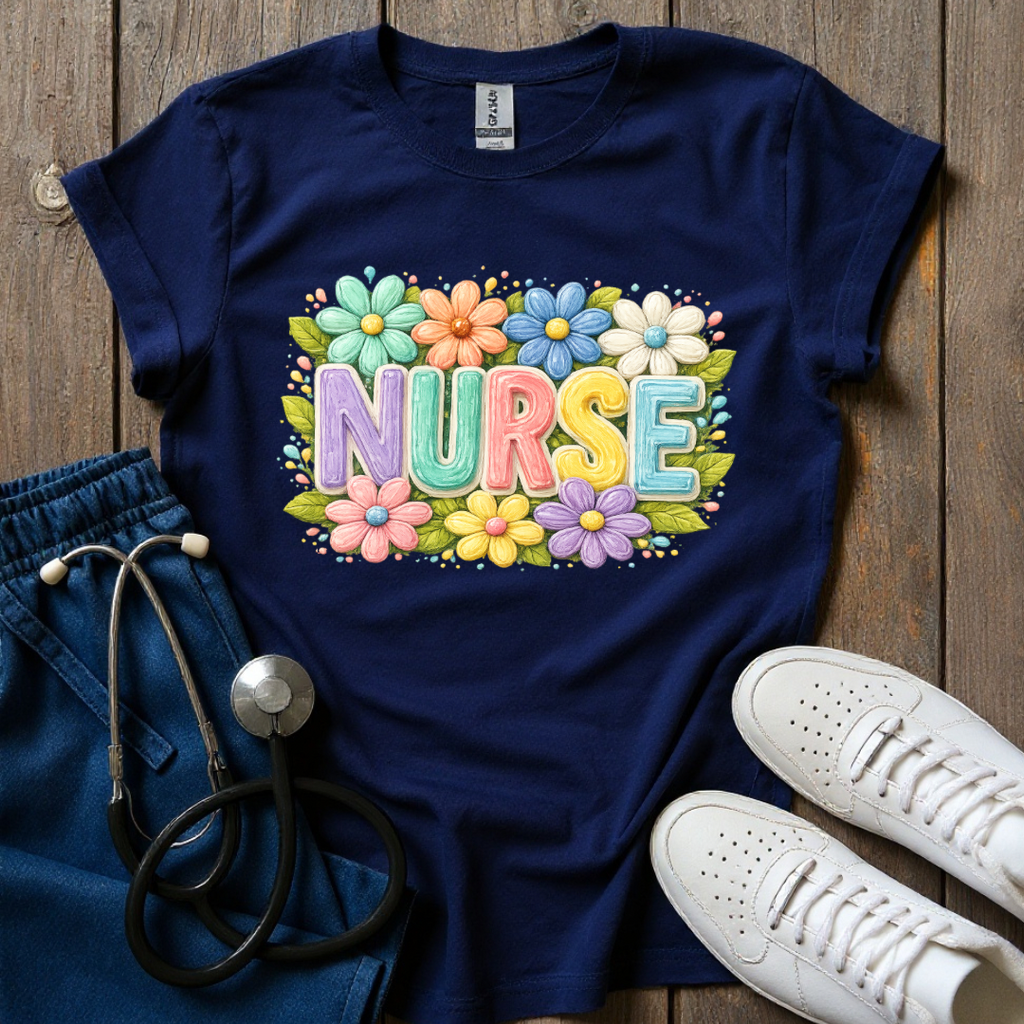 Blooming Nurse T-Shirt