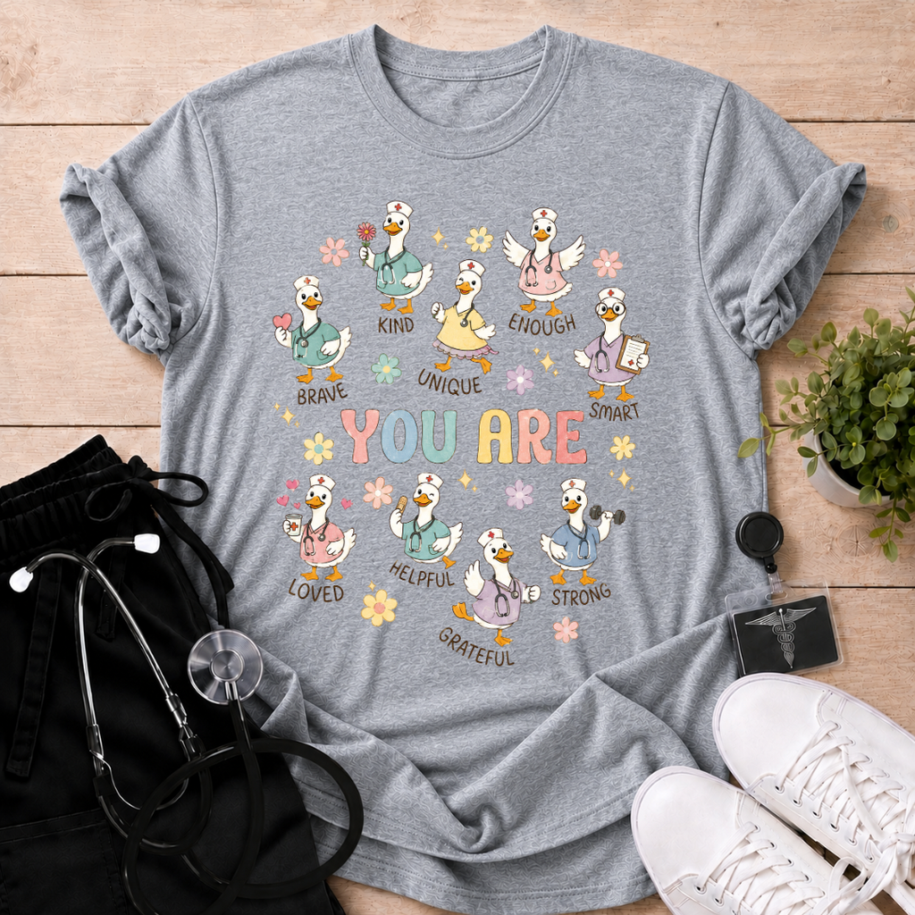 9 Cute Geese T-Shirt