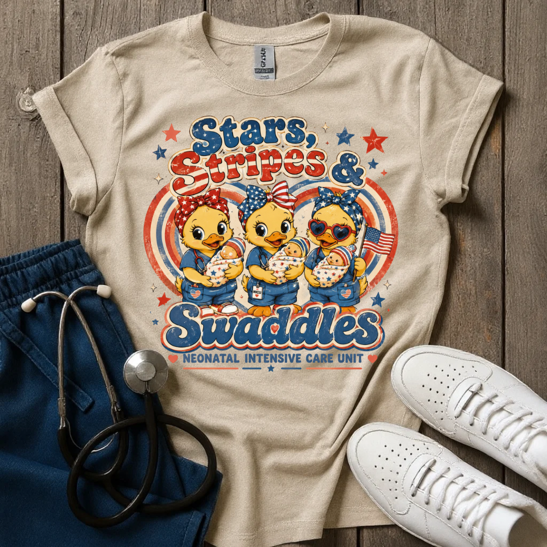 Stars Stripes And Swaddles T-Shirt