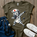 Zebra Nurse T-Shirt