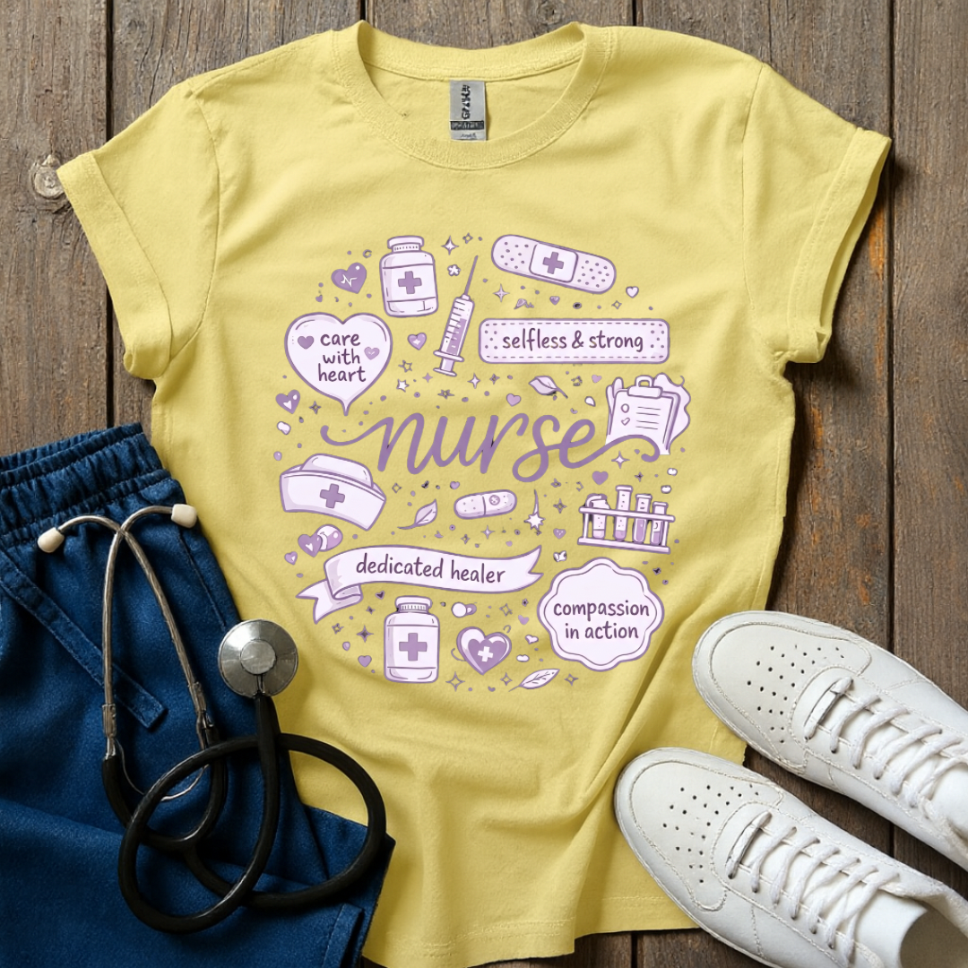 Purple Scatter T-Shirt