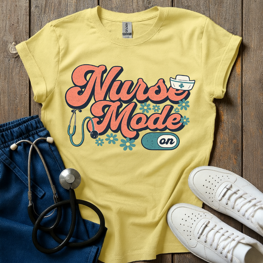 Nurse On T-Shirt