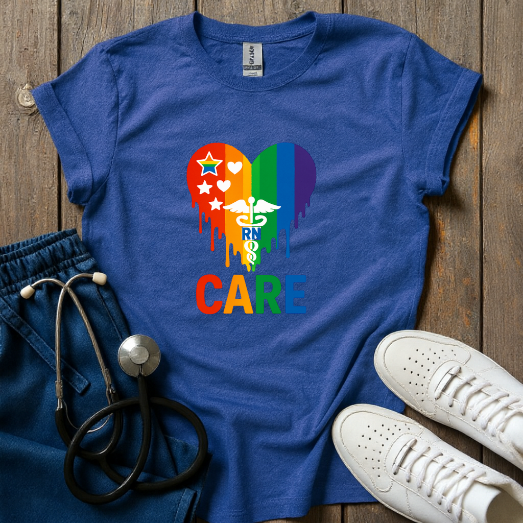 Pride Heart RN T-Shirt