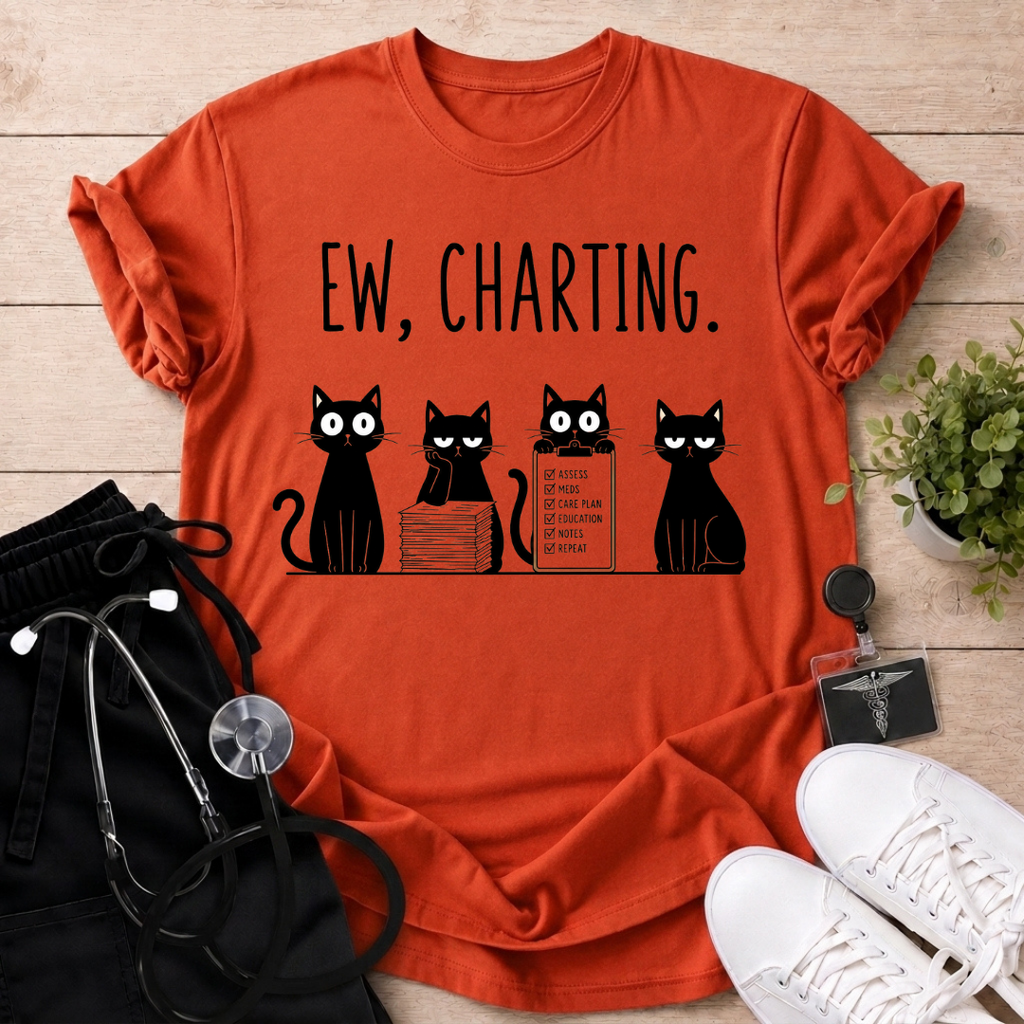 Ew, Charting T-Shirt