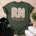 Floral Lace RN T-Shirt