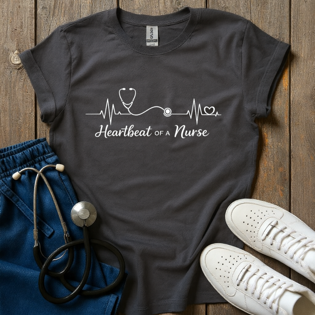 Heartbeat Of A Nurse T-Shirt