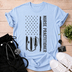 Nurse Practitioner Flag  T-Shirt