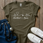Heartbeat Of A Nurse T-Shirt