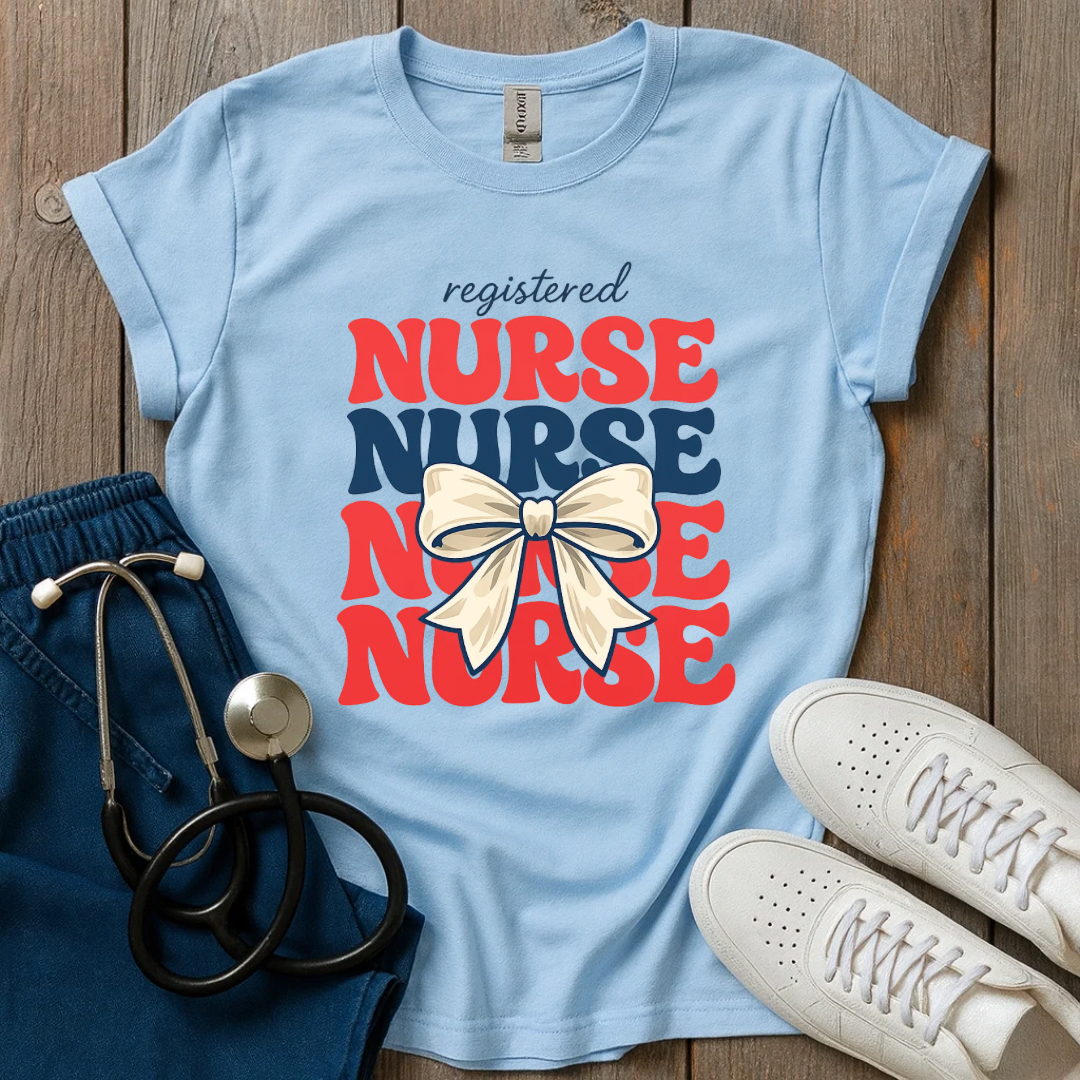 Bowtiful Registered Nurse T-Shirt