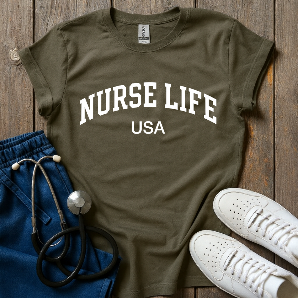 Nurse Life USA T-Shirt