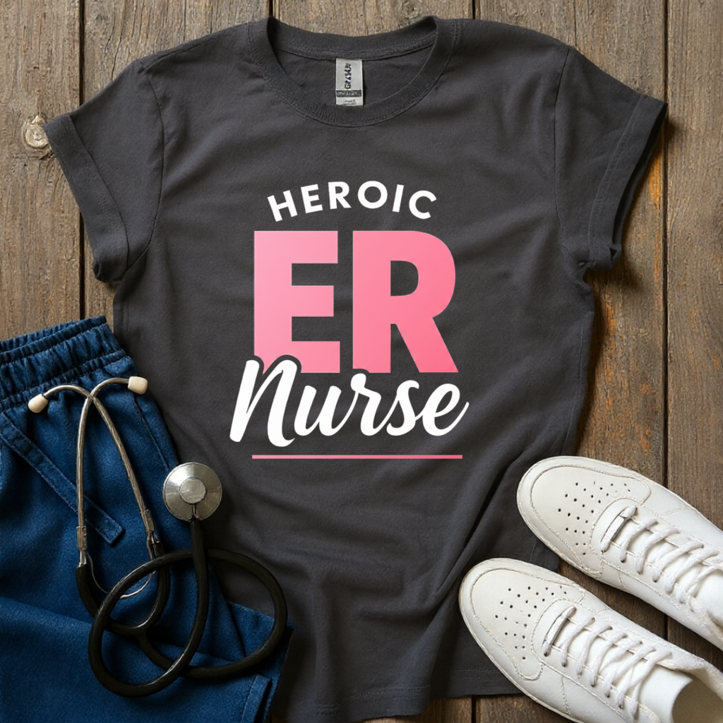 Heroic ER Nurse T-Shirt