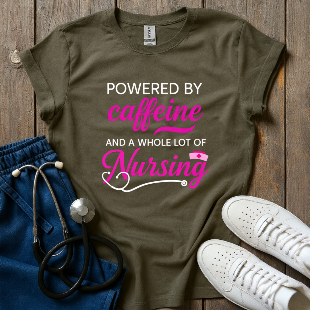 Powered By Caffeine T-Shirt