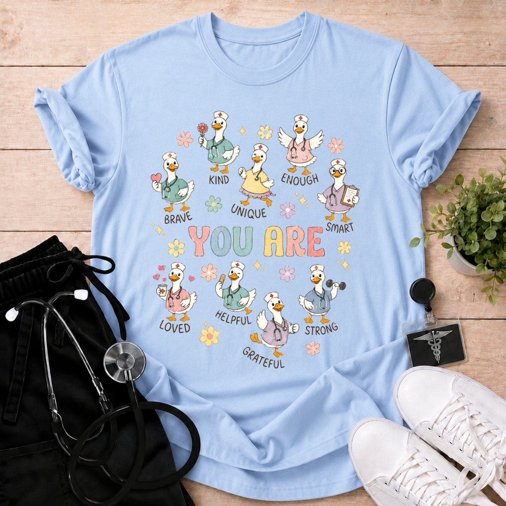 9 Cute Geese T-Shirt