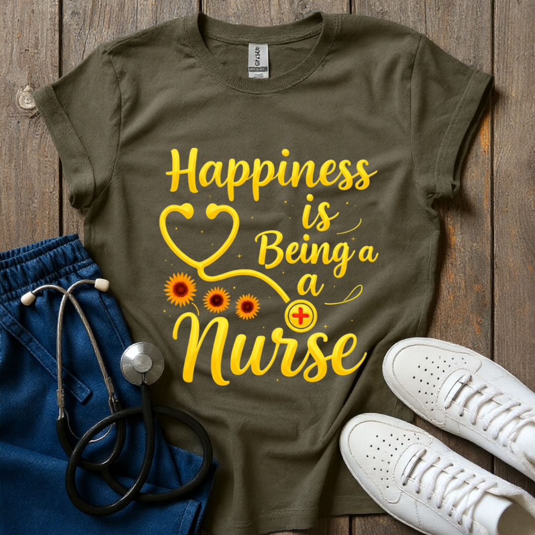 Happiness Being Nurse T-Shirt