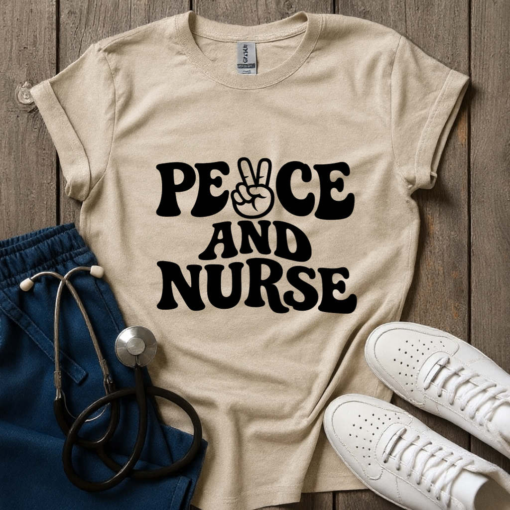 Peace And Nurse T-Shirt