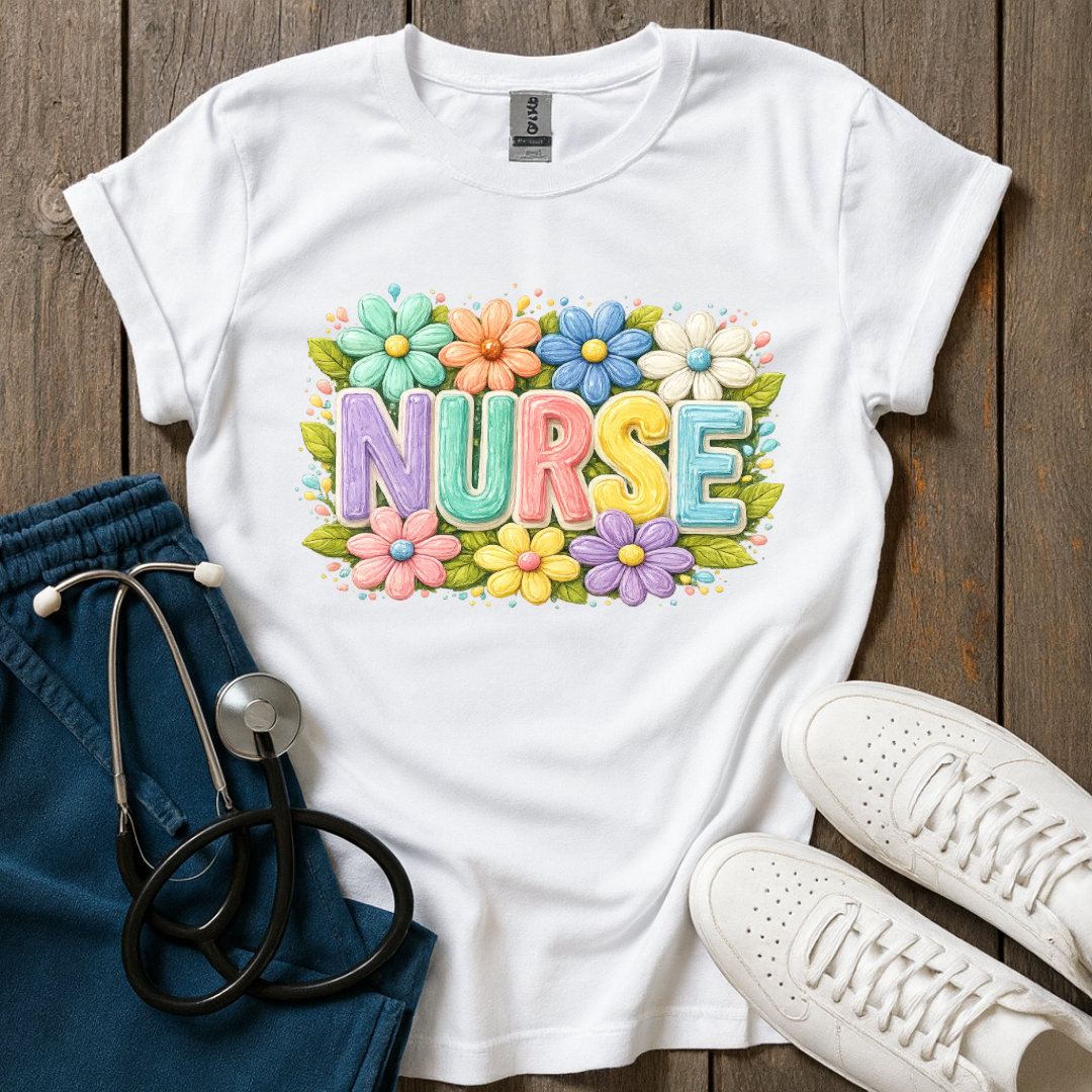 Blooming Nurse T-Shirt