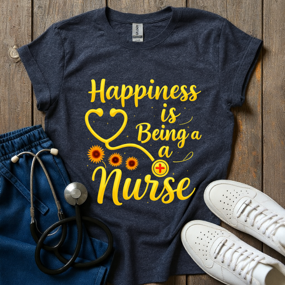 Happiness Being Nurse T-Shirt