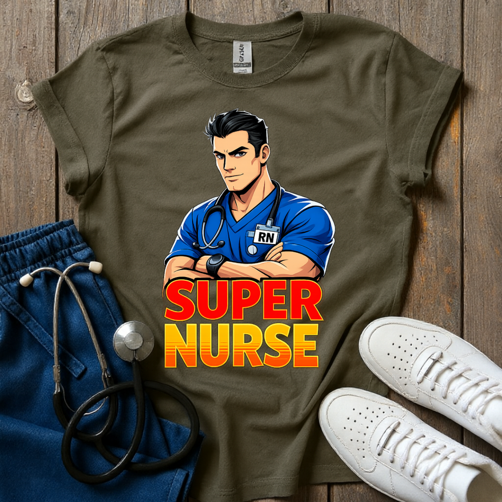 Male Super Nurse T-Shirt