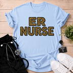 Leopard ER Nurse T-Shirt