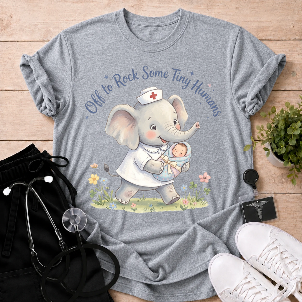Off To Rock Tiny Humans T-Shirt