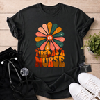 Tired As A Nurse Retro T-Shirt