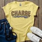 Leopard Charge Nurse T-Shirt