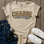 Leopard Charge Nurse T-Shirt