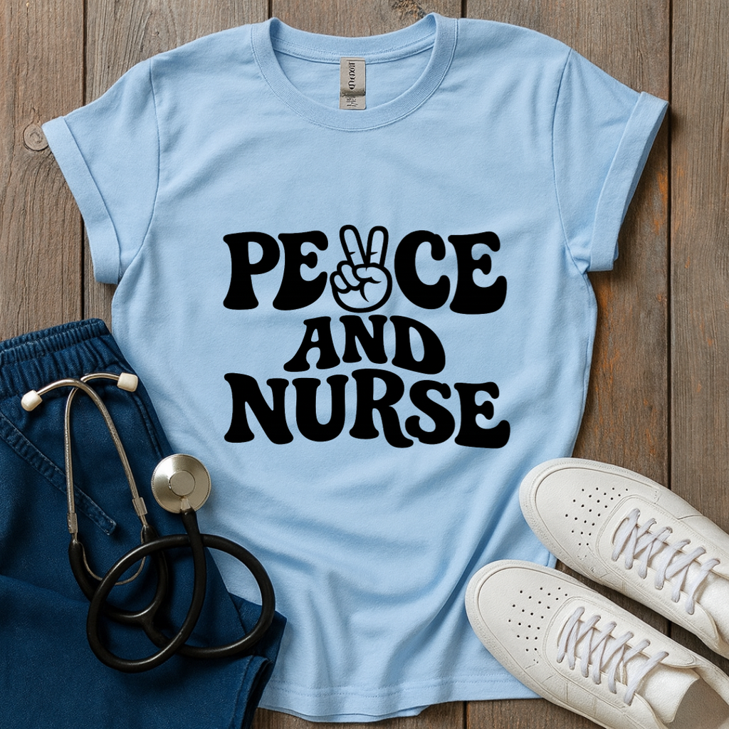 Peace And Nurse T-Shirt