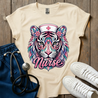 Boho Tiger Nurse T-Shirt
