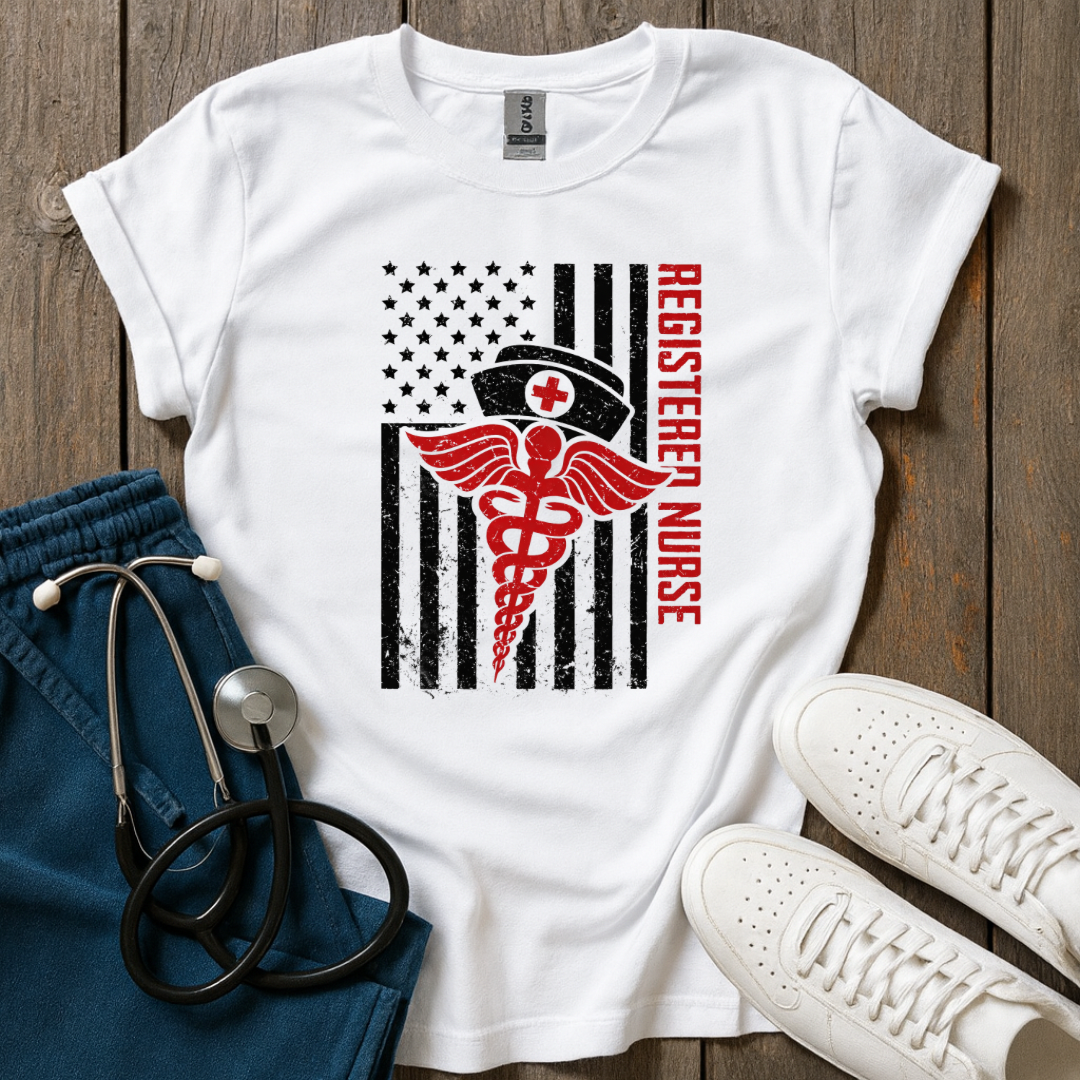 Red Caduceus T-Shirt