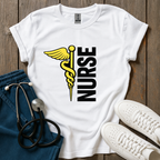 Golden Nurse Symbol T-Shirt