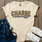 Leopard Charge Nurse T-Shirt