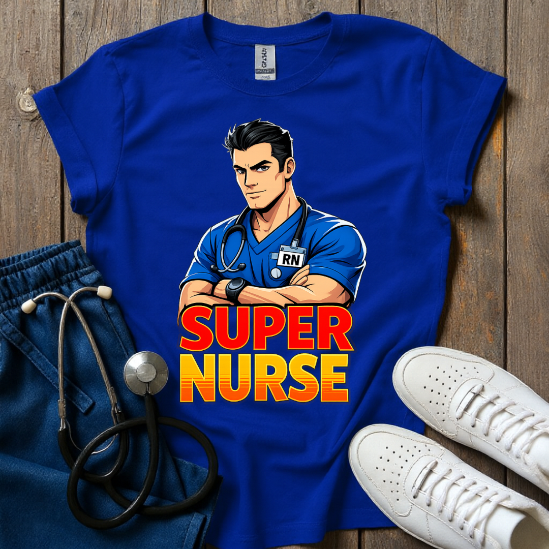 Male Super Nurse T-Shirt