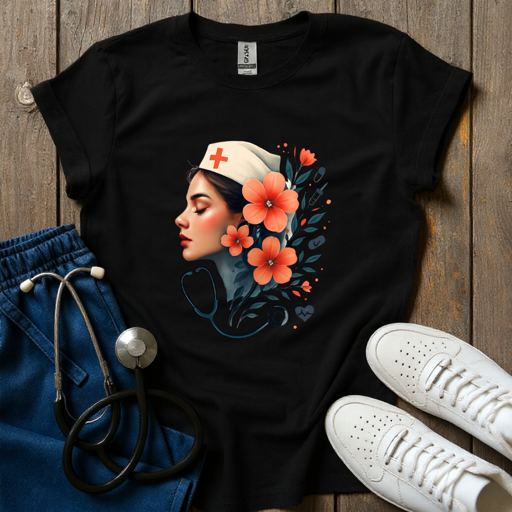 RN Floral T-Shirt