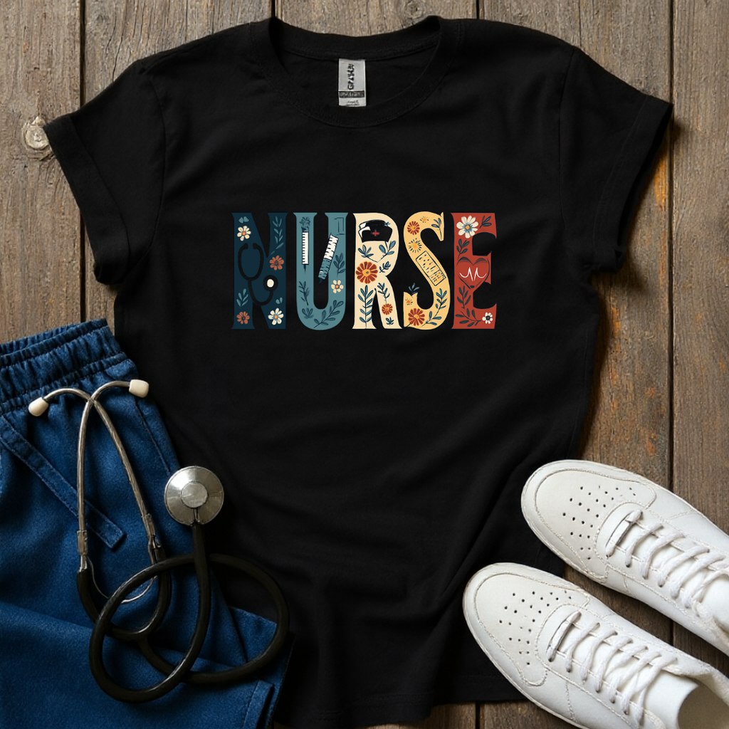 Colorful Nurse T-Shirt