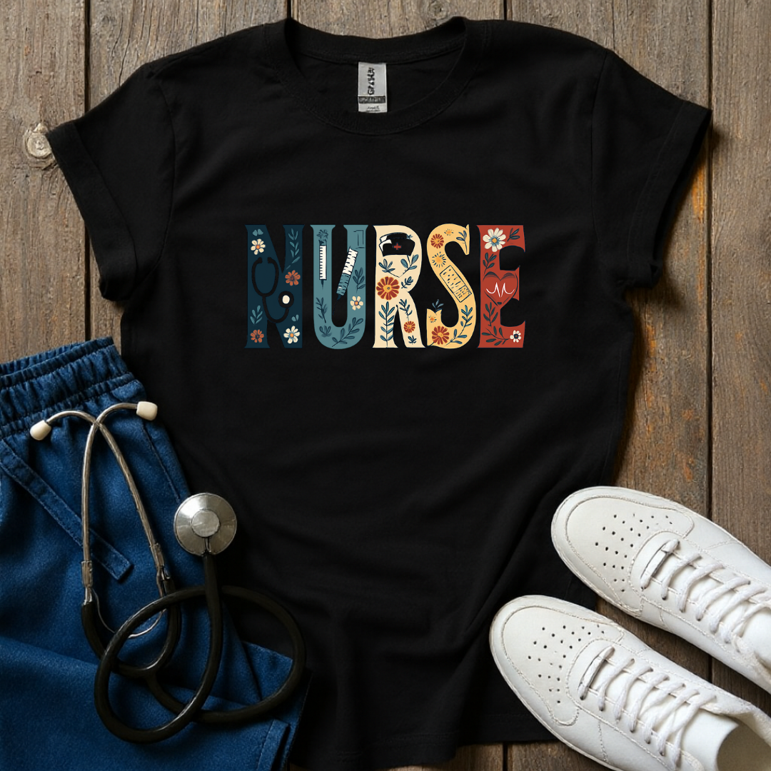 Colorful Nurse T-Shirt