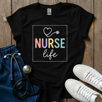 Nurse Life Frame T-Shirt