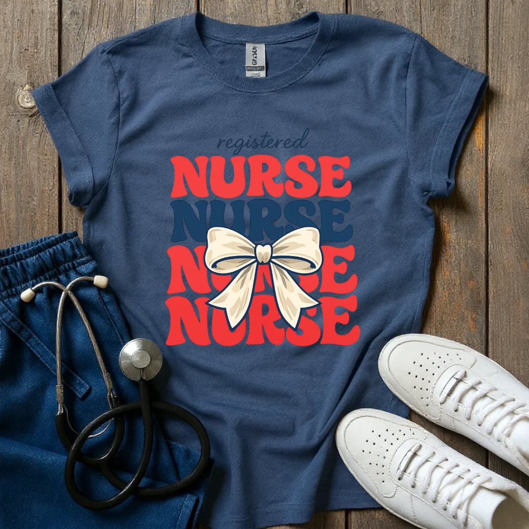 Bowtiful Registered Nurse T-Shirt