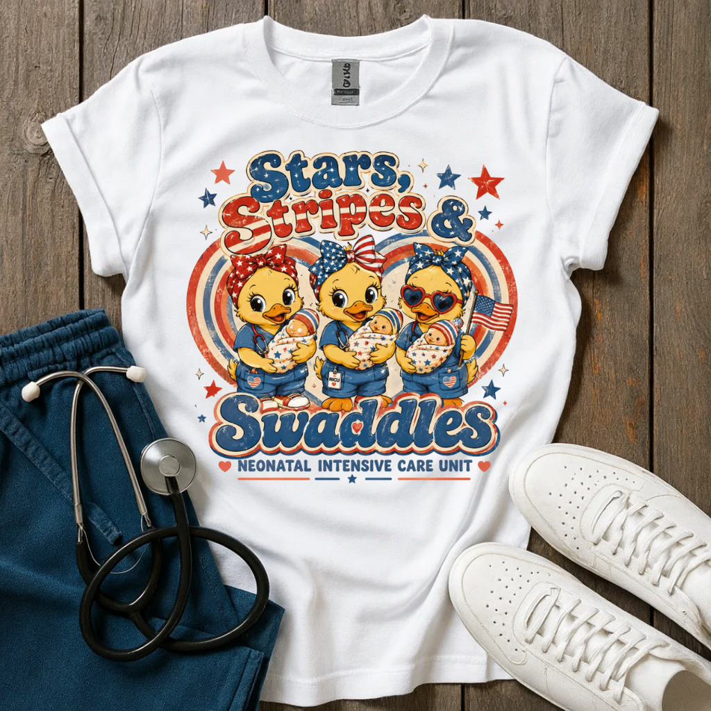 Stars Stripes And Swaddles T-Shirt