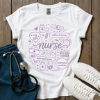 Purple Scatter T-Shirt