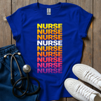Color Fade Nurse T-Shirt