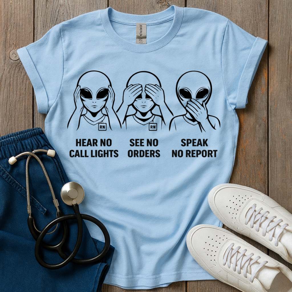 Nurse No Evil T-Shirt