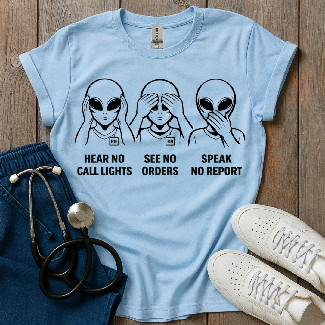 Nurse No Evil T-Shirt