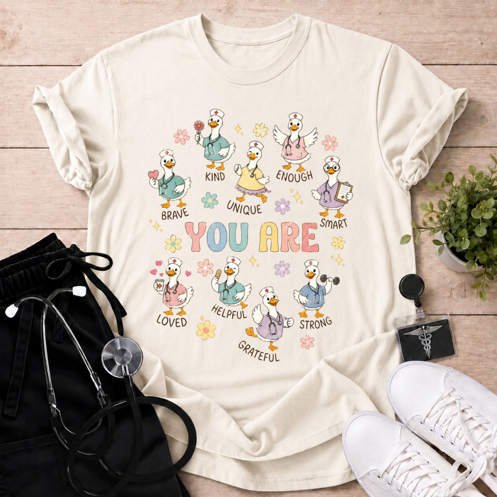 9 Cute Geese T-Shirt
