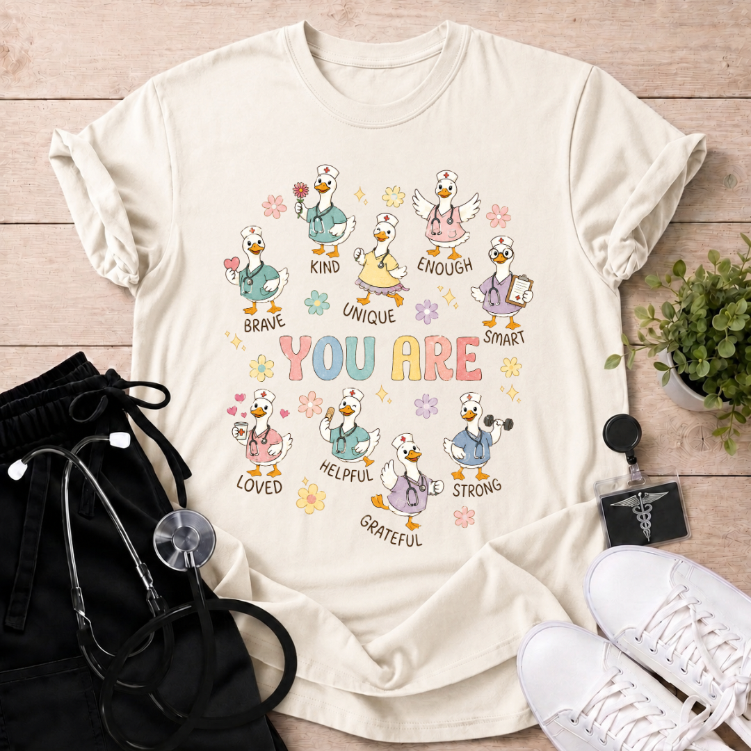 9 Cute Geese T-Shirt