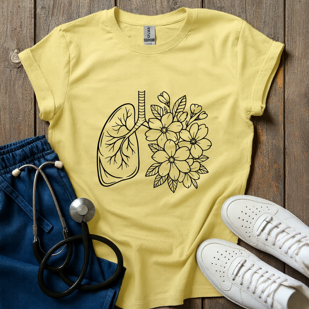 Floral Lung T-Shirt