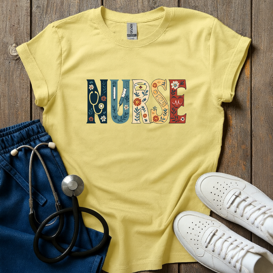 Colorful Nurse T-Shirt