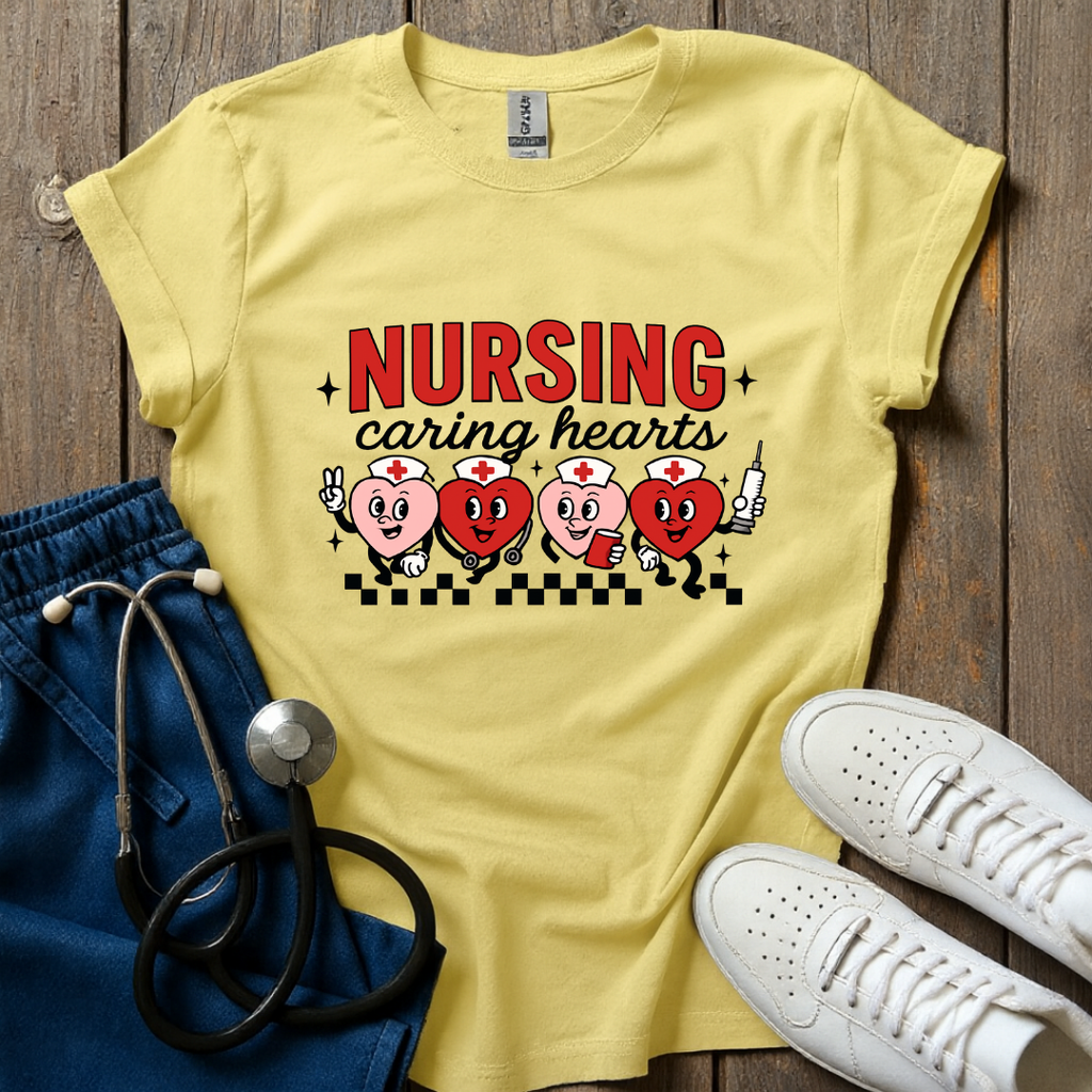 Nursing Hearts T-Shirt